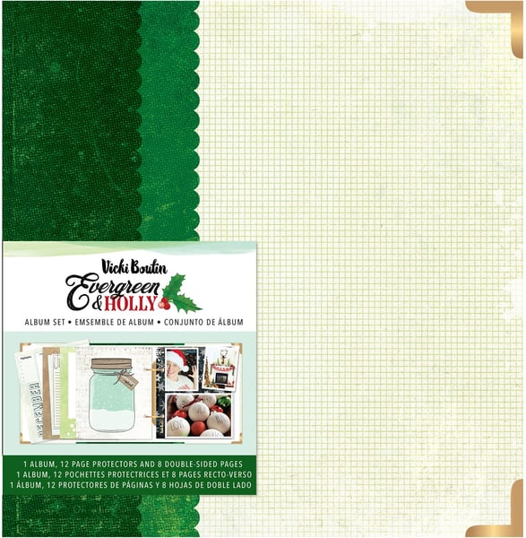 Vicki Boutin Evergreen & Holly Album Set