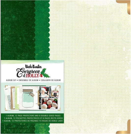 Vicki Boutin Evergreen & Holly Album Set
