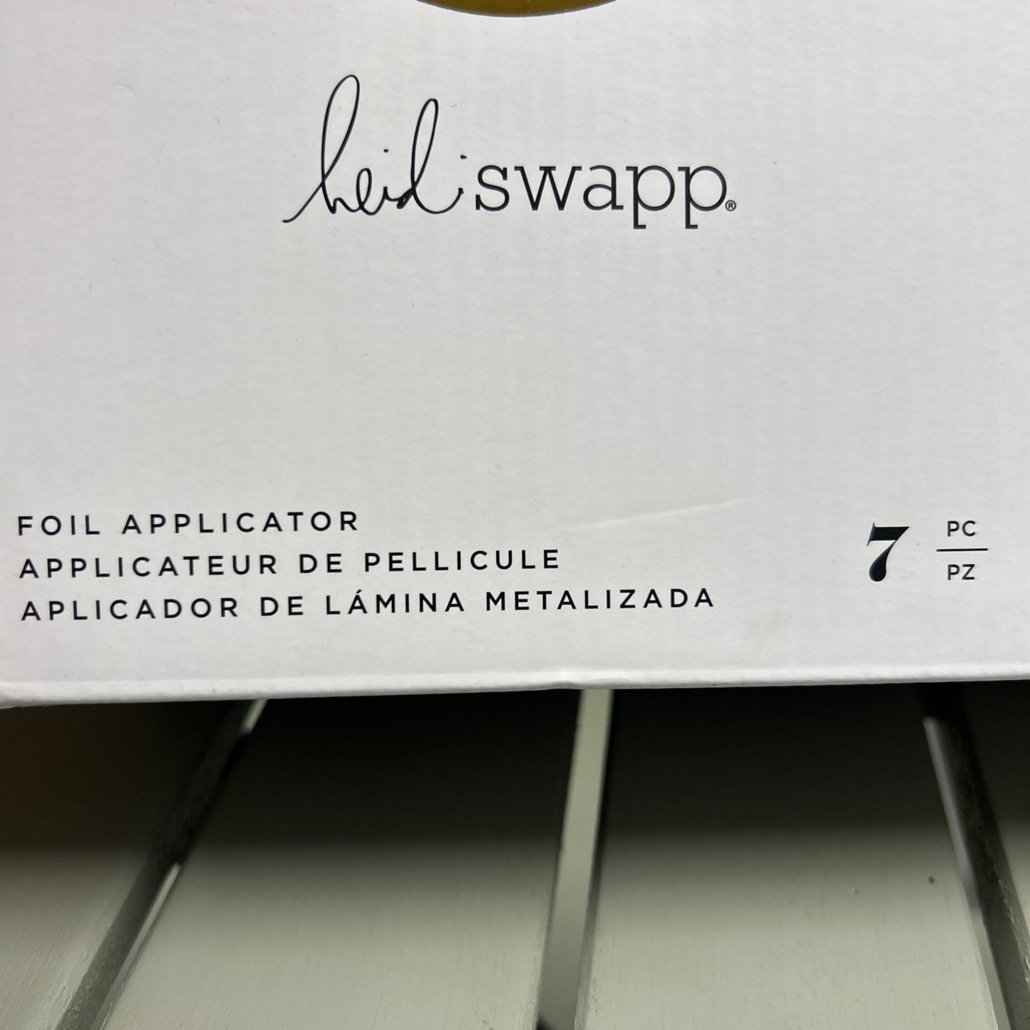 Heidi Swapp Scrapbook City 7/Pkg-Minc Black (Plus Foil & Markers)