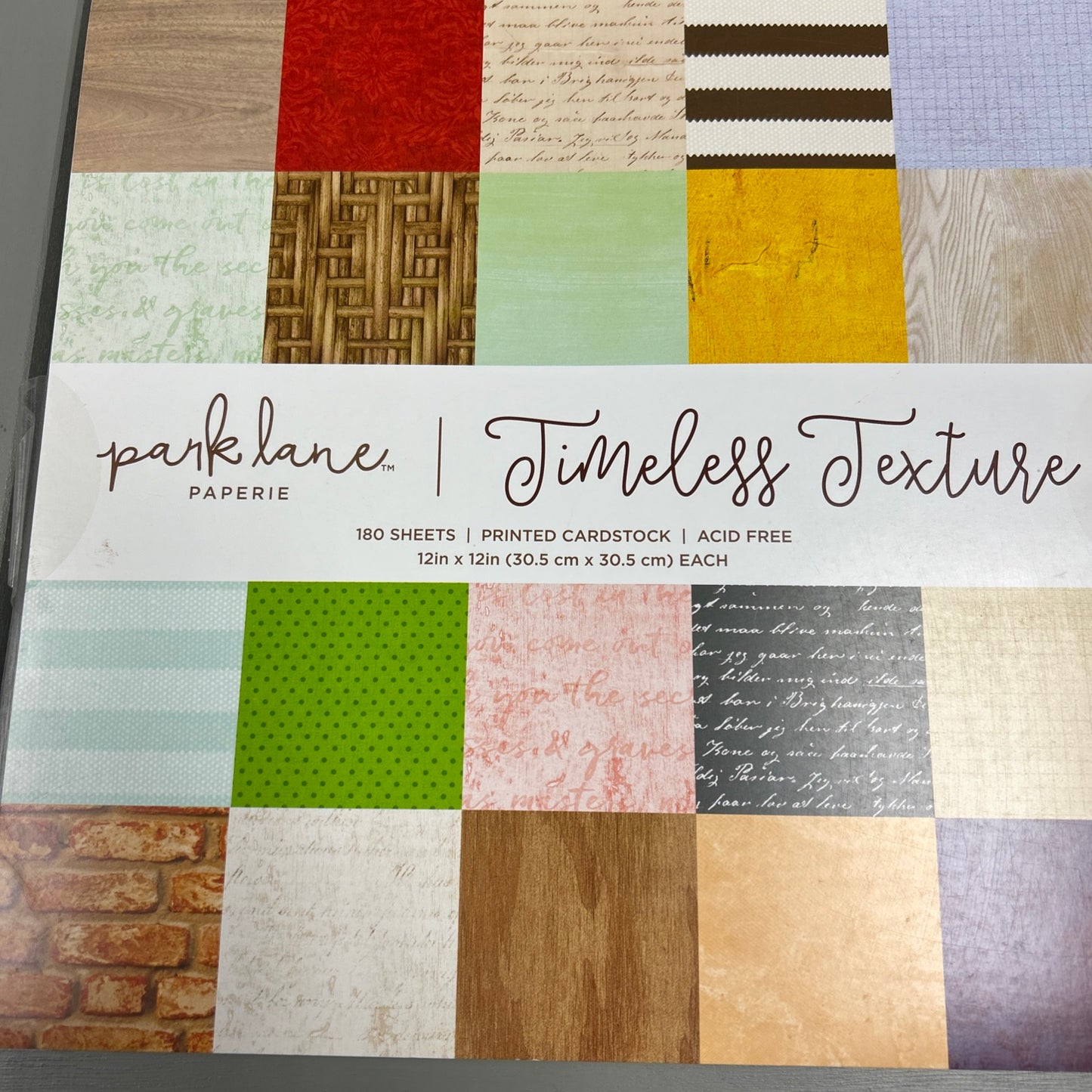 Timeless Textures Stack Everyday Prints Home Rainbow Paper Pad