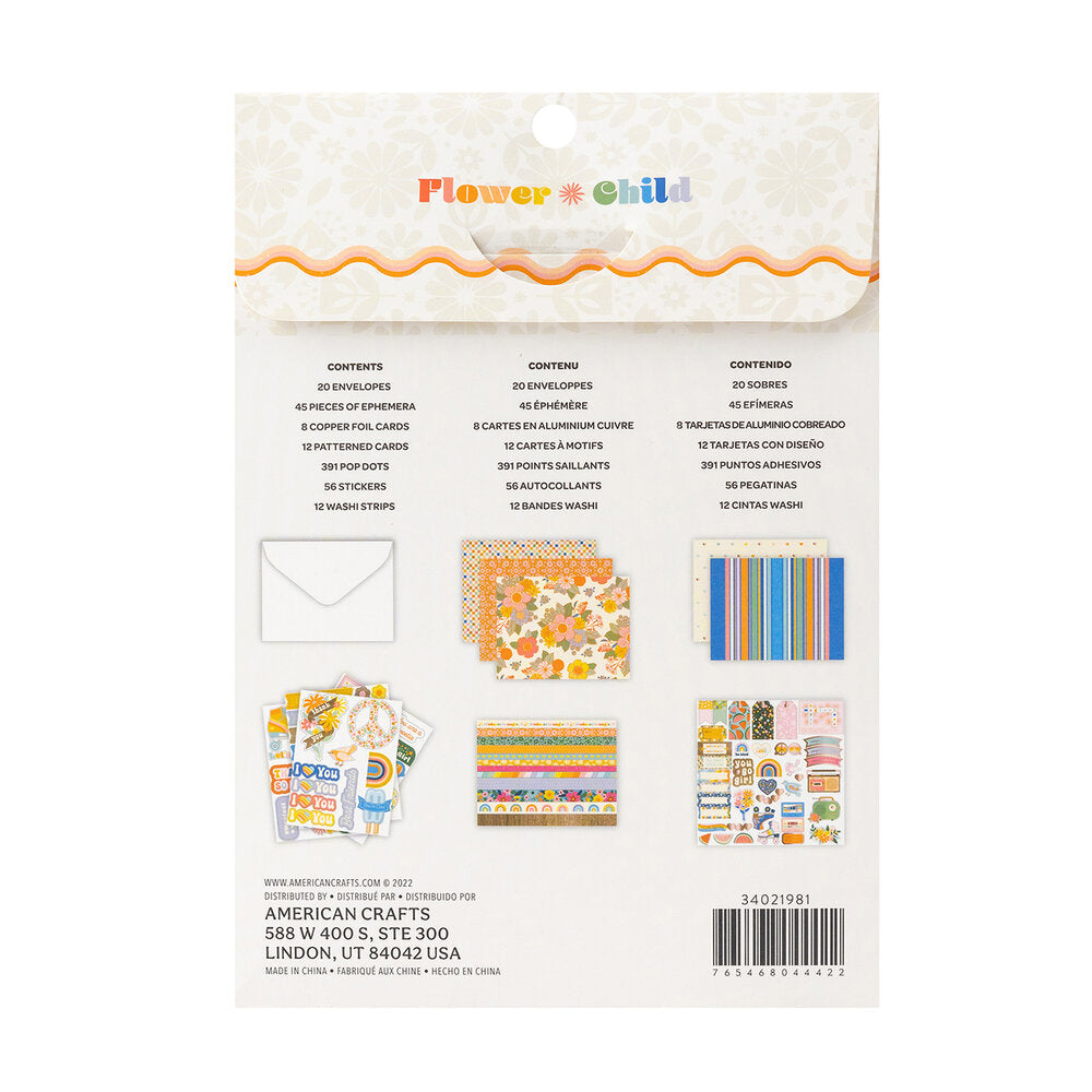 Jen Hadfield - Flower Child Collection - Card Kit