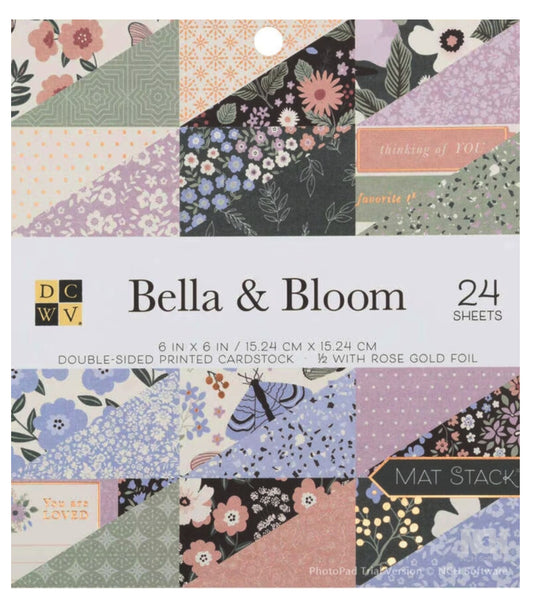 DCWV Bella & Bloom Paper Pad