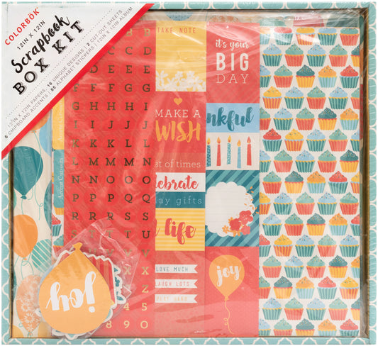 Celebration Scrapbook Box Kit (Colorbok)