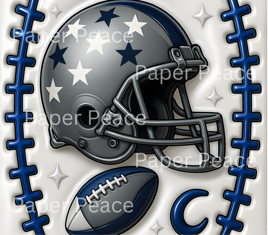 American Football Team Tumbler Wrap