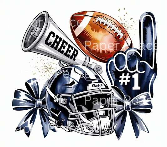 Cheers Football Tumbler Wrap
