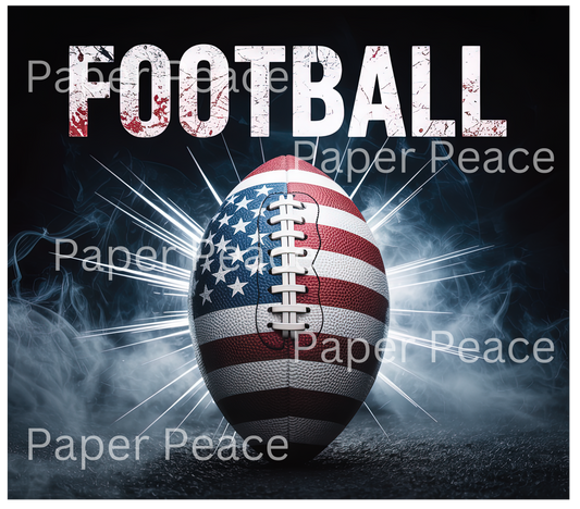 Game Day Up Football Tumbler Wrap