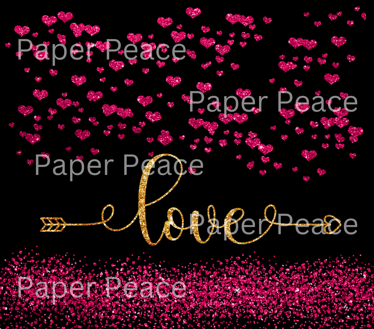Valentine's Day Tumbler Wraps