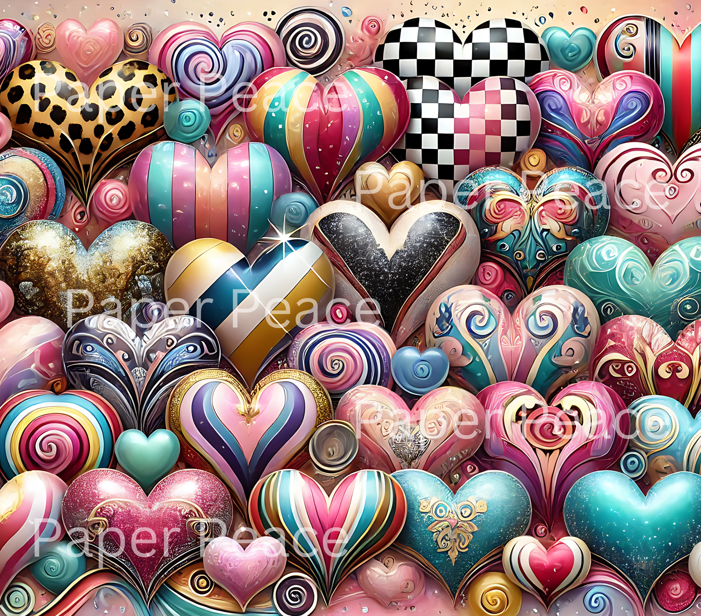 Valentine's Day Tumbler Wraps