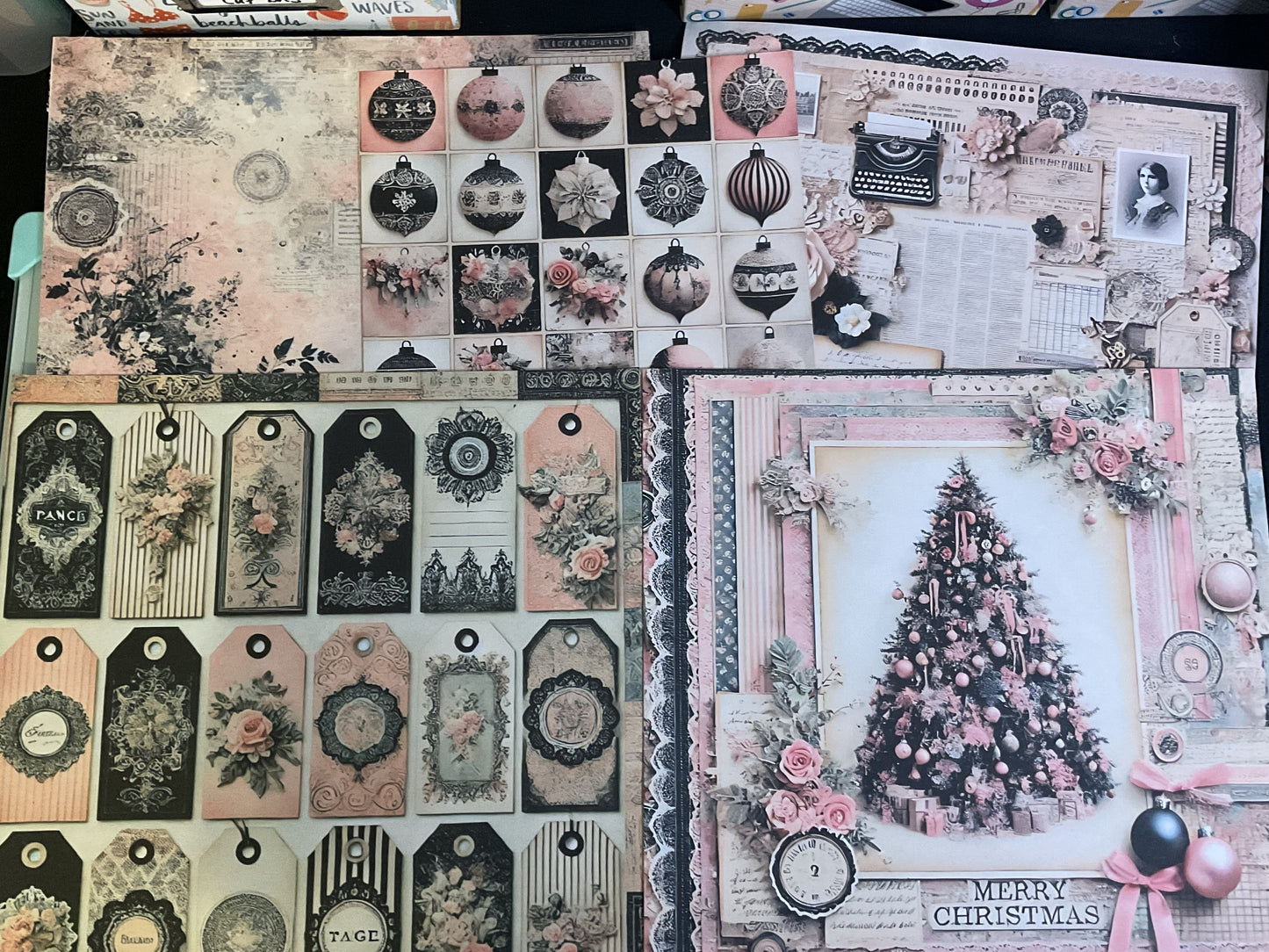Holiday Junk Journal Kit
