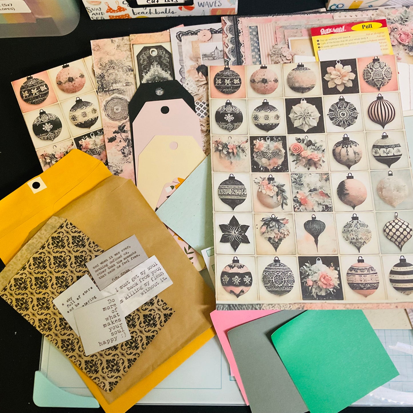 Holiday Junk Journal Kit