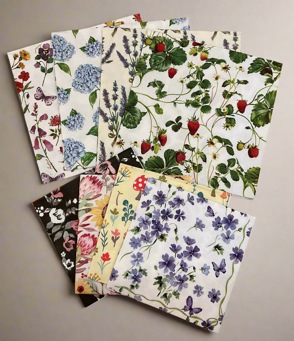 Specialty Decoupage/Craft Napkin Pack