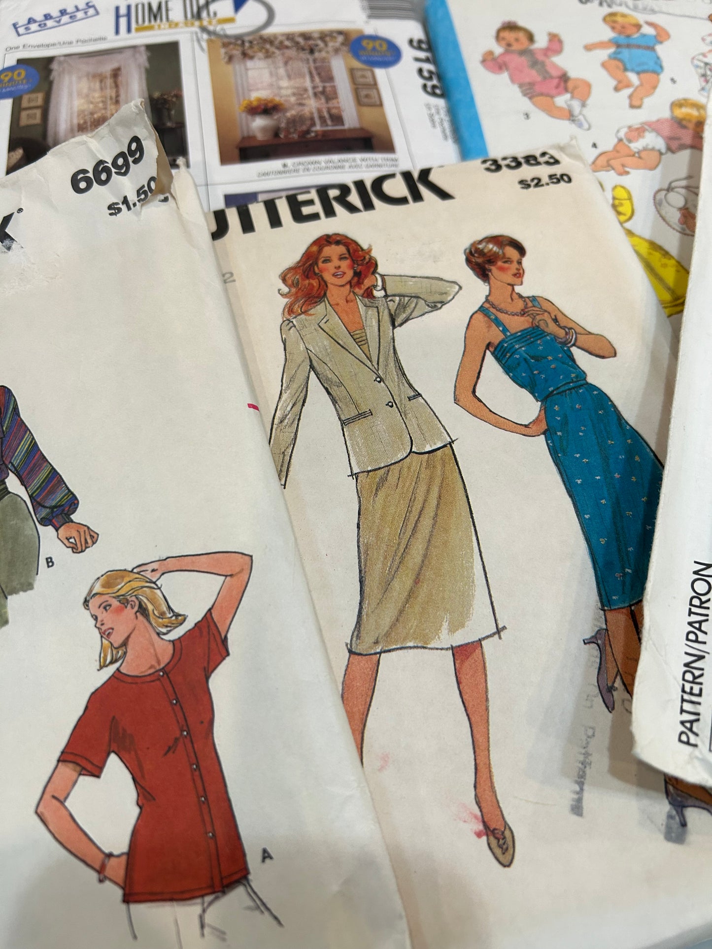 Vintage Sewing Pattern Bundle – 5 Random Patterns