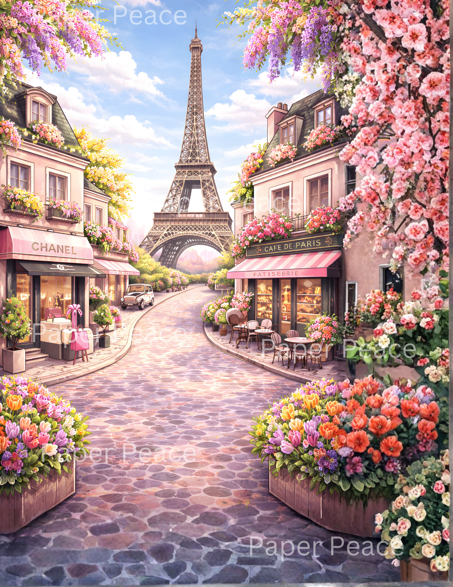 A Parisian Shopping Scene