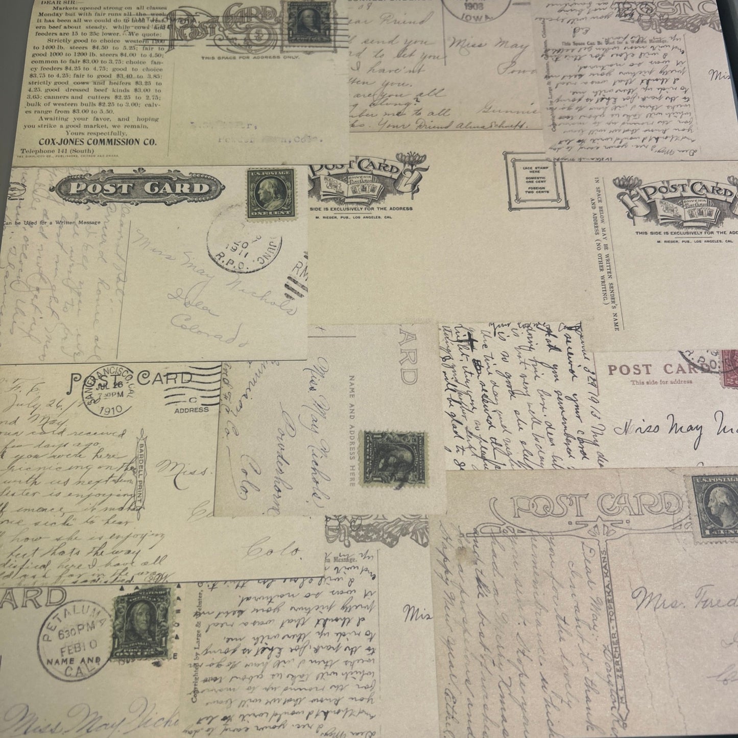 Heirloom Ephemera Vintage Memories Family Tree Time Scrapbook Paper Pad