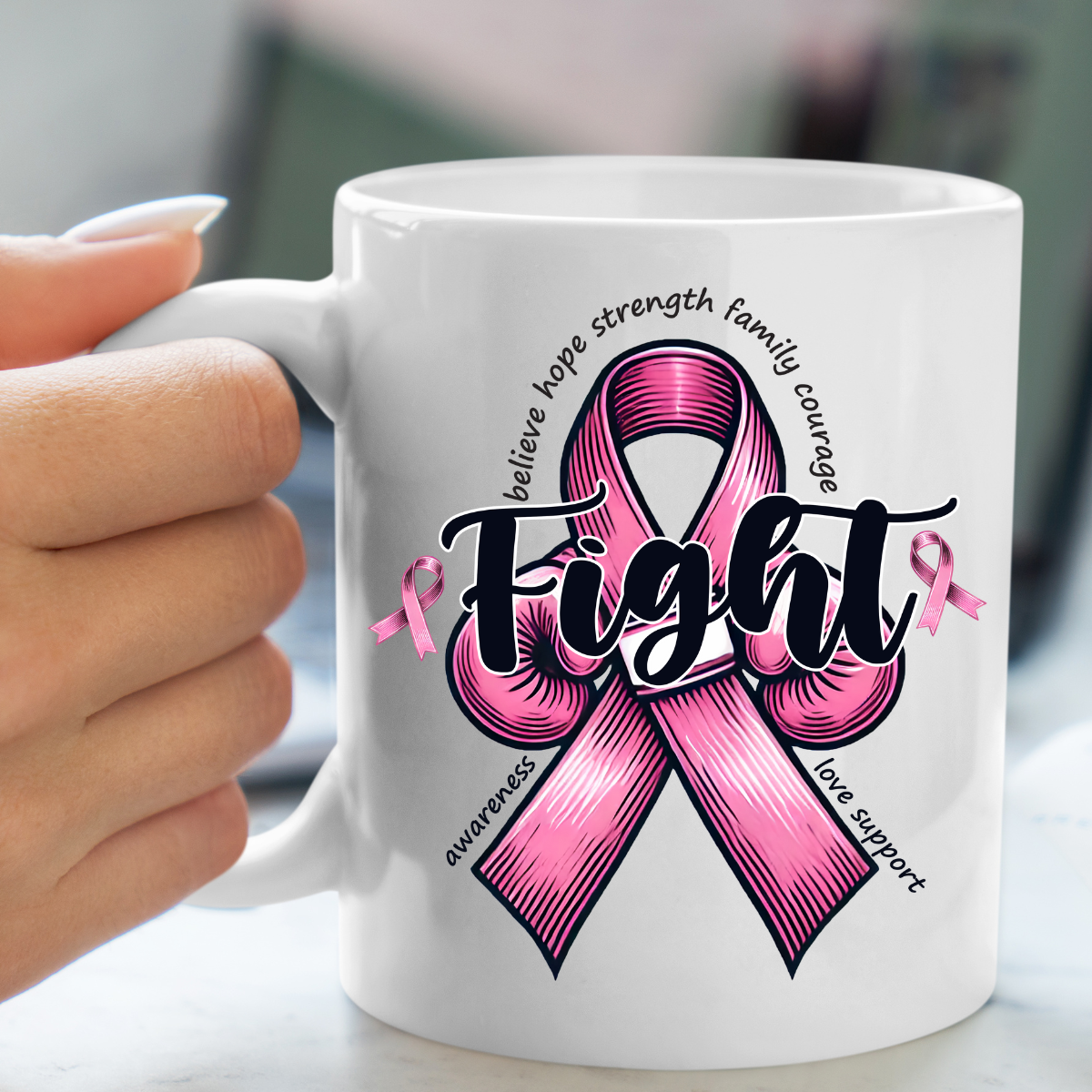 Coffee Mugs (Breast Cancer Awareness)