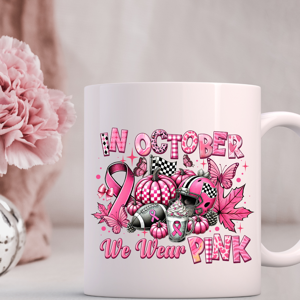 Coffee Mugs (Breast Cancer Awareness)