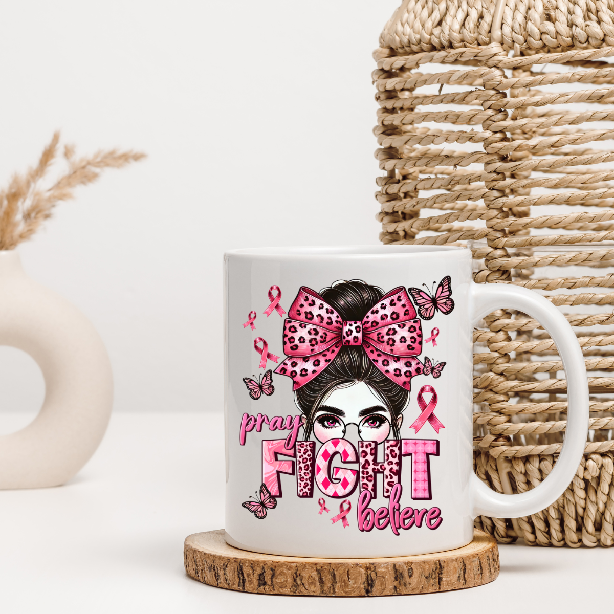 Coffee Mugs (Breast Cancer Awareness)