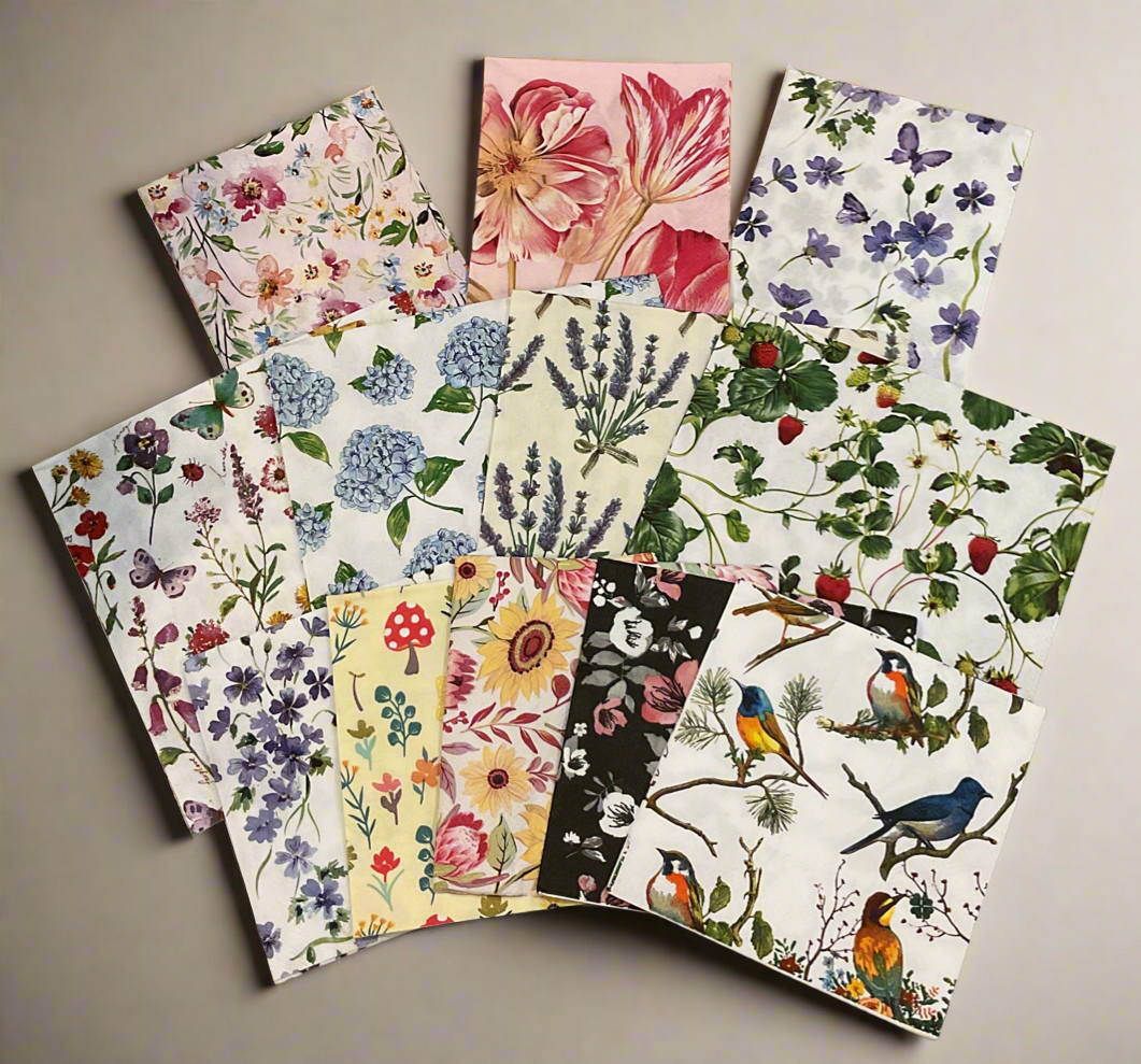 Specialty Decoupage/Craft Napkin Pack