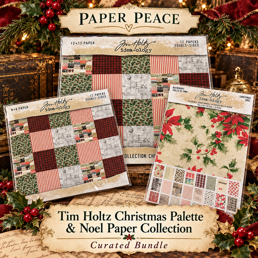 Tim Holtz Christmas Palette & Noel Paper Collection