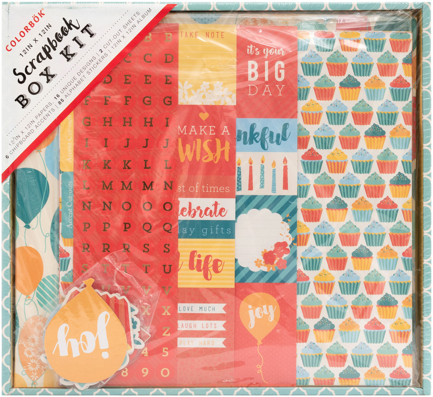 Celebration Scrapbook Box Kit (Colorbok)