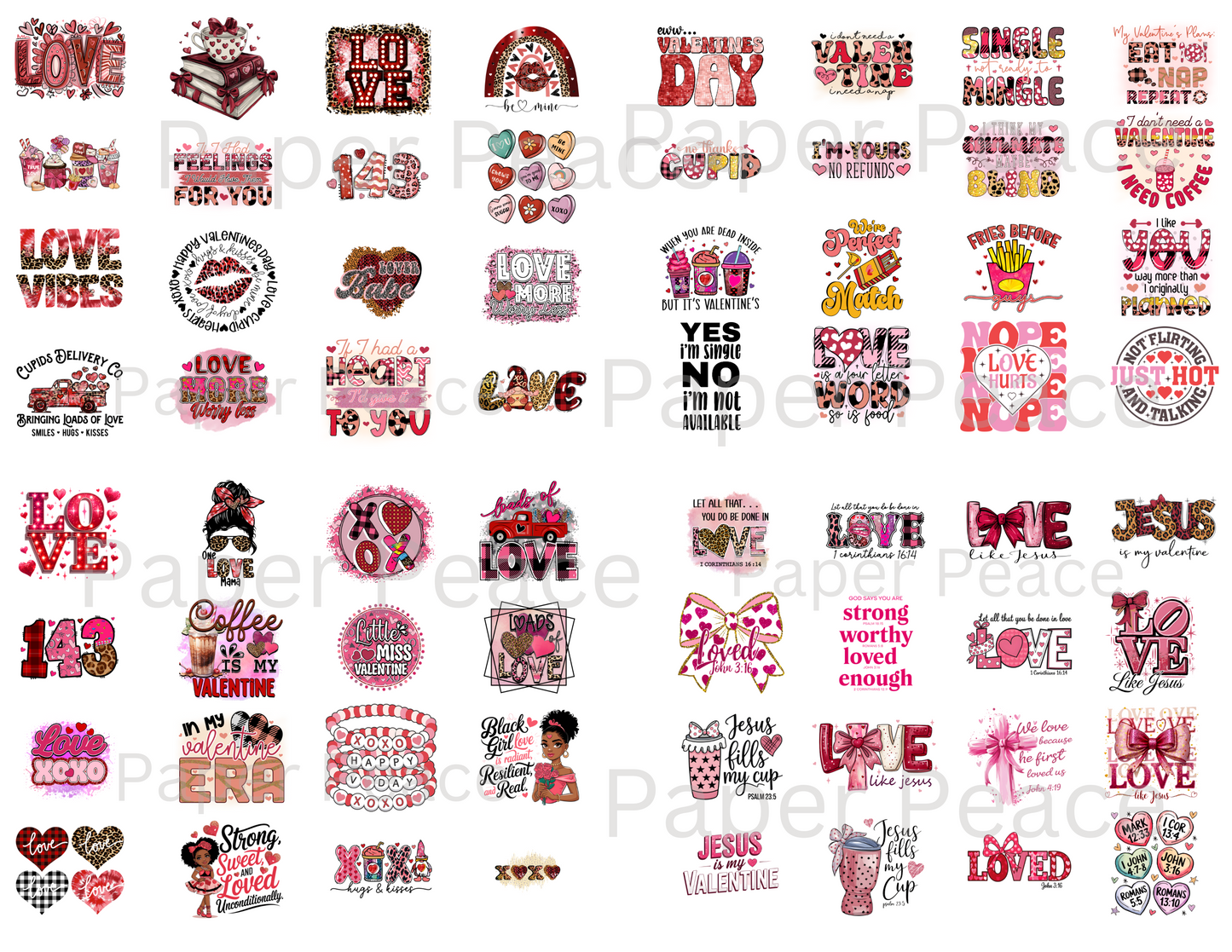 Valentine's Day Sublimation Bundles