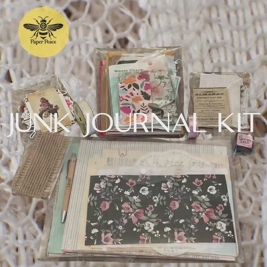 Vintage Junk Journal Kit