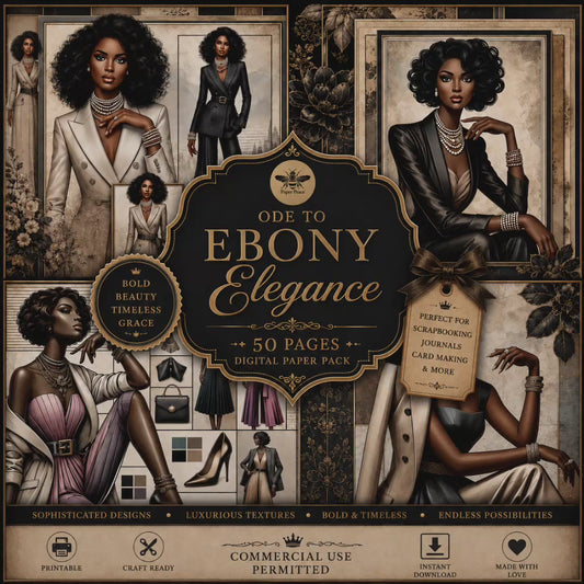 Ode to Ebony Elegance